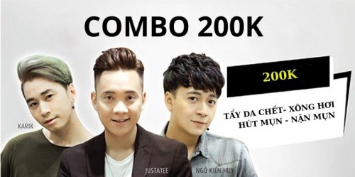 COMBO TẨY DA CHẾT, XÔNG HƠI, HÚT MỤN, NẶN MỤN